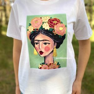 Camiseta Frida Verde
